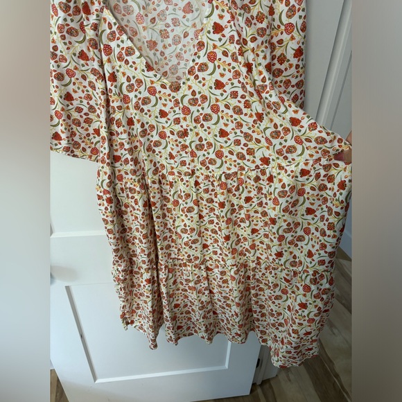 NWOT V-Neck Mini Swing Dress - Picture 6 of 6
